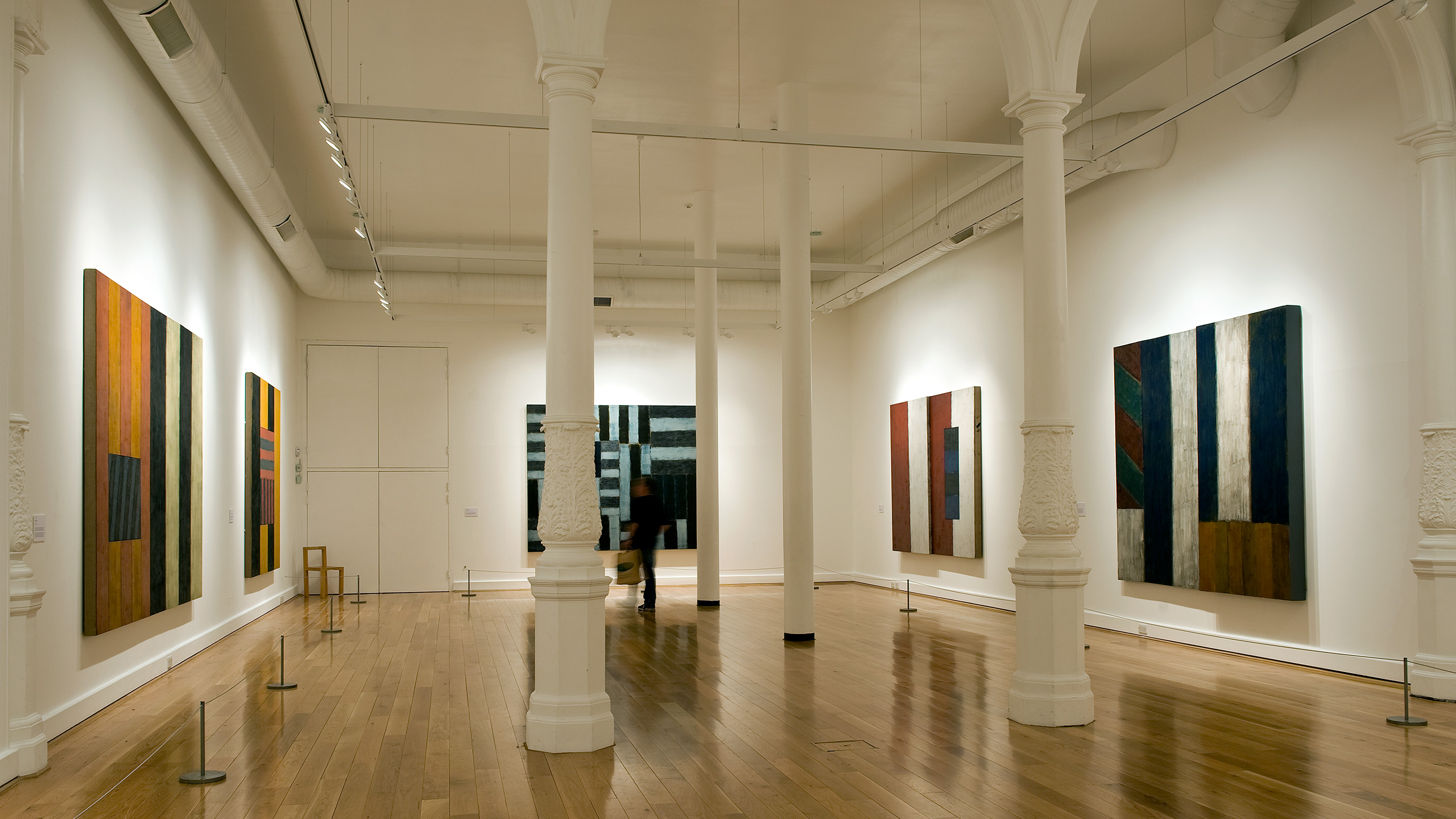 Design Project Gallery Art Branding Exhibition Identity Sean Scully Contemporary Art Leeds Signage 2