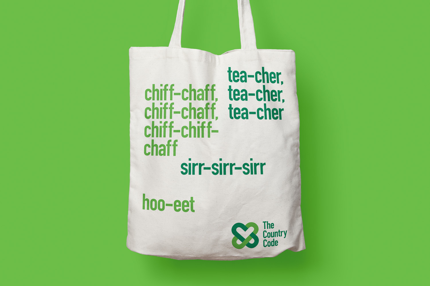 Promotional Tote Bag Advert Advertising Environmental Identity Rebrand Countryside Code Brand Rethink For Good Natural Nature Park Land Estate Green Outdoor Marketing Campaign Positioning Inspiring Inspirational Social Public Awareness Conserve Advisory Leeds Branding Agency DESIGN PROJECT