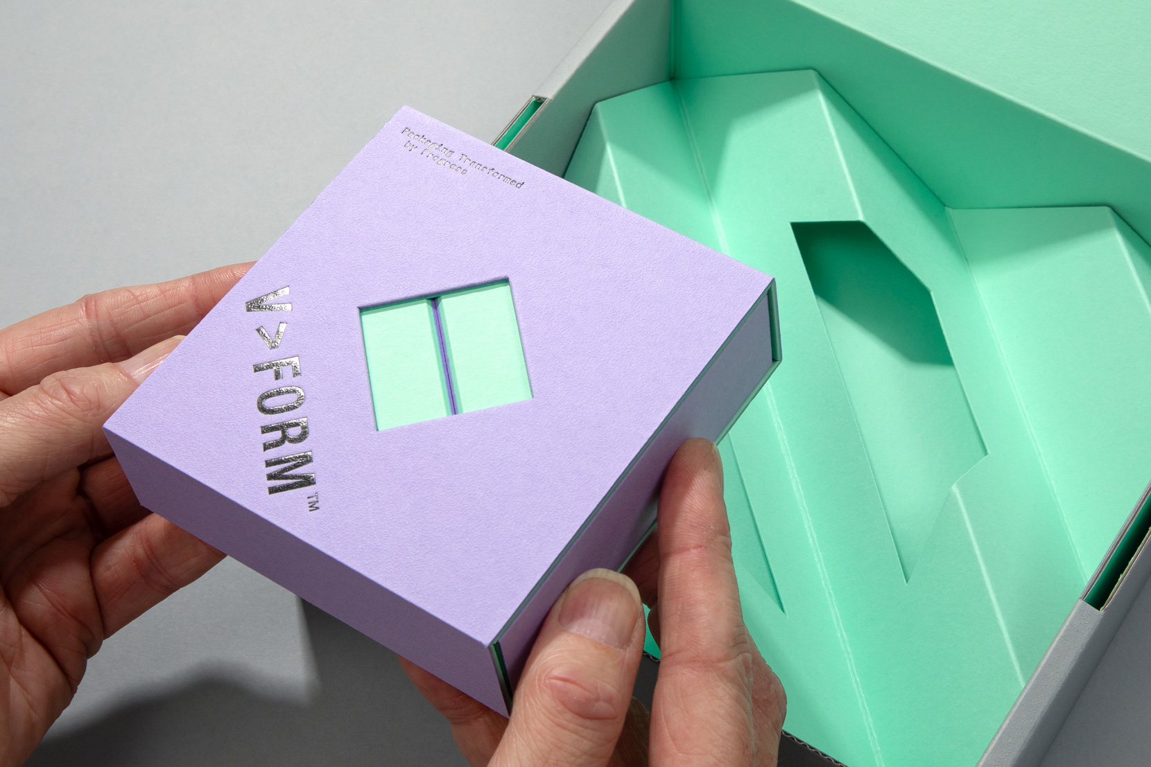V_FORM, Luxury packaging design, Packaging design, Premium packaging, Unboxing for Progress Packaging by Design Project