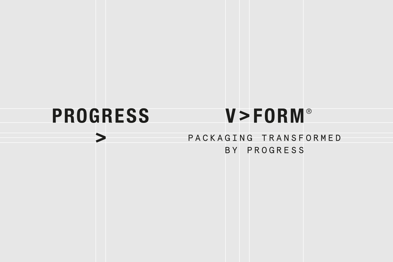 V Form Logo Contrustion