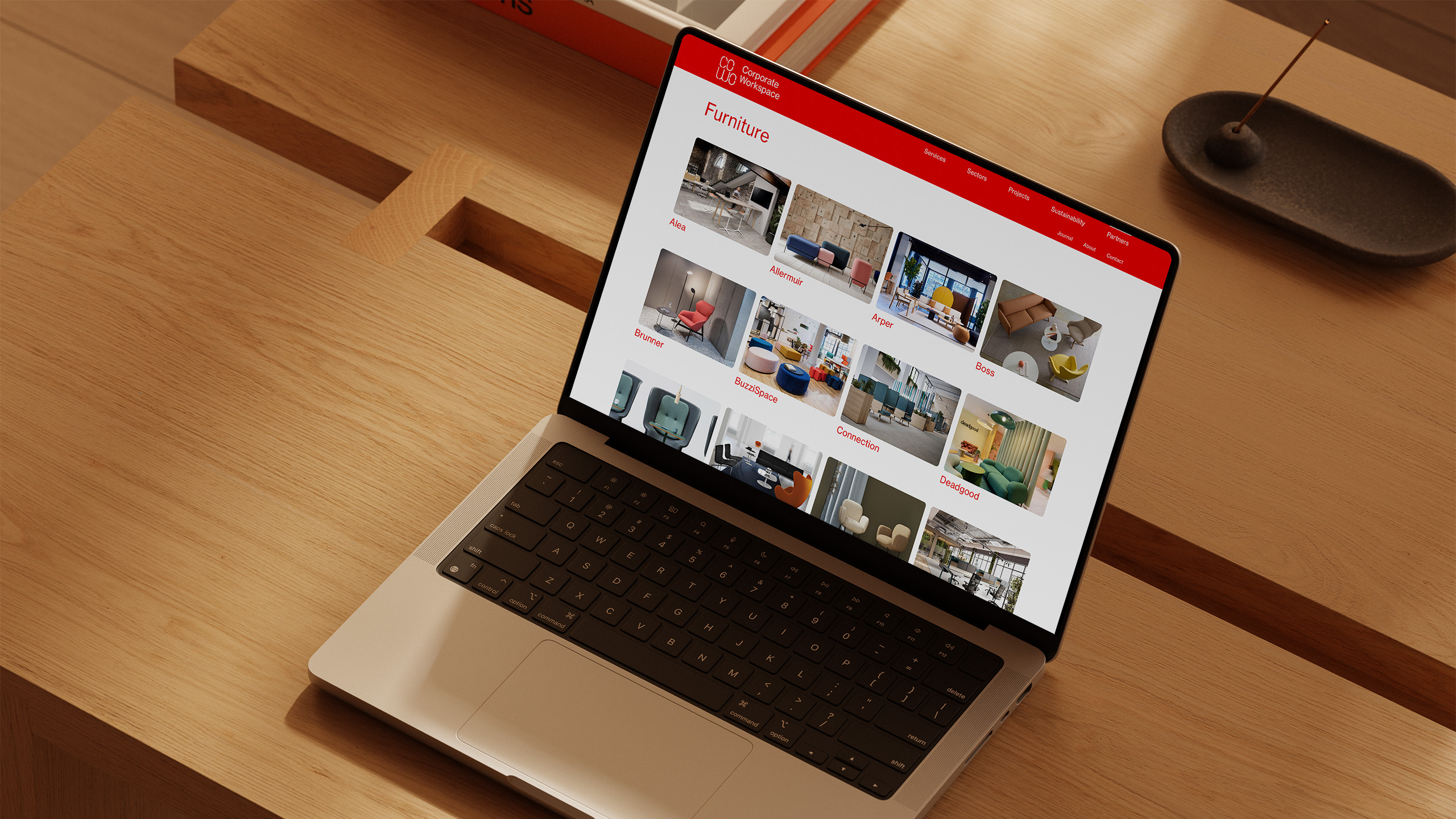 Design Project Corporate Workspace Website 01