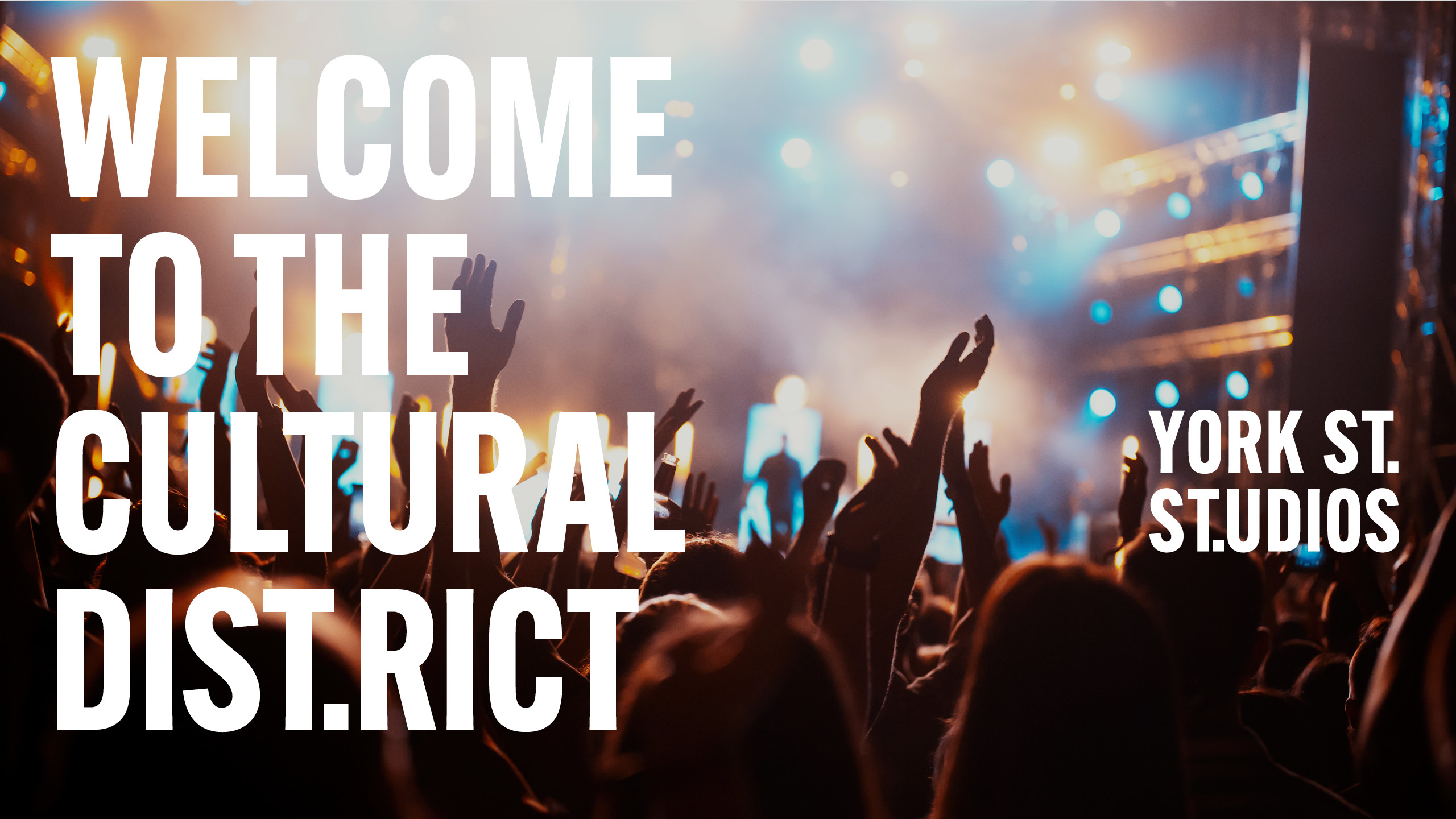 York St Studios Welcome
